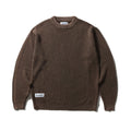 Butter Goods Bleach Knitted Sweater Pull Over Knit Brown Buttergoods Jumper