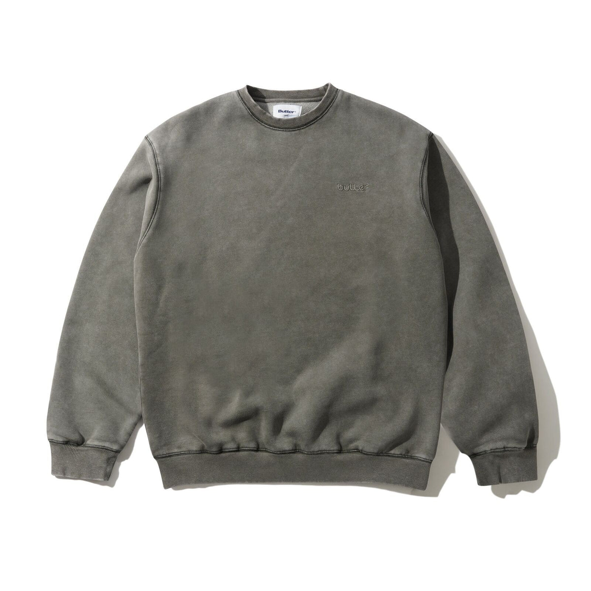 Butter Goods Alpine Crewneck Jumper Grey Sweater