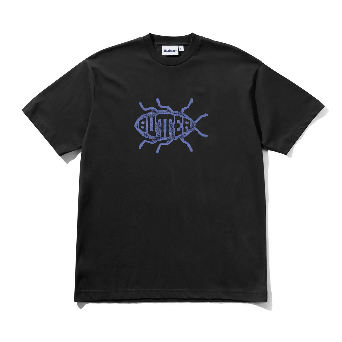 Butter Goods Roach Tee Black Shirt T Shirt Short Sleeve