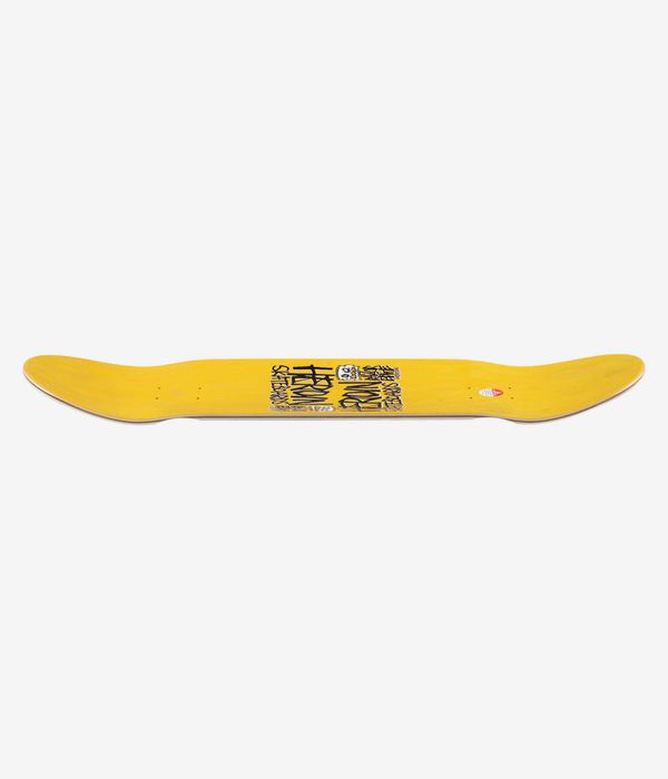 Heroin Skateboard Deck Aaron Wilson Teggxas Chainsaw Egg Symmetrical 9.125"