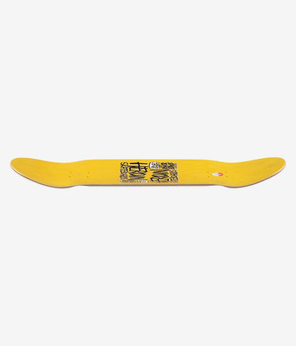 Heroin Skateboard Deck Aaron Wilson Teggxas Chainsaw Egg Symmetrical 9.125"