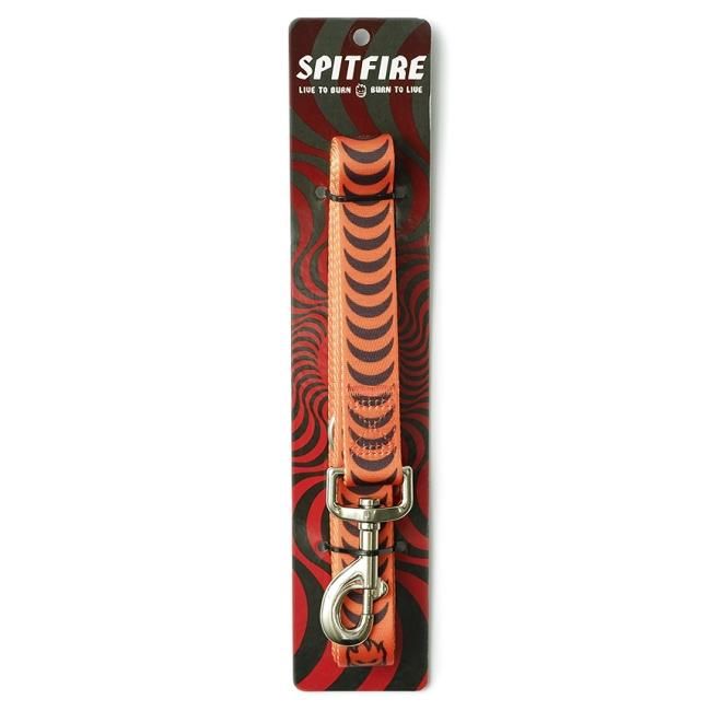 Spitfire Wheels Dog Lead Bighead Crescent Orange Leash