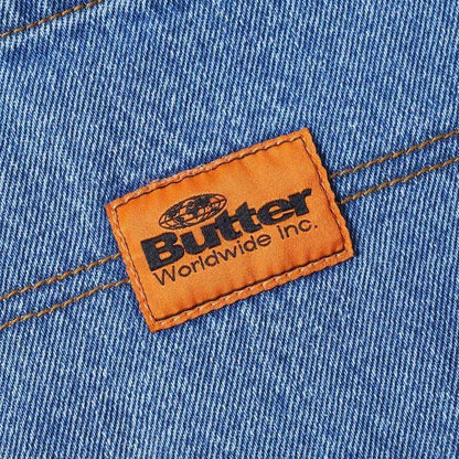 Butter Goods Santosuosso Jeans Denim blue Pants Washed Hat Embroidery