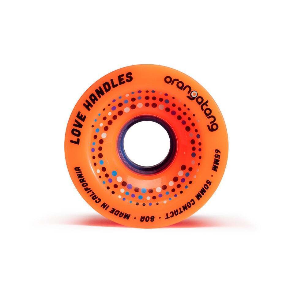 Orangatang Wheels Love Handles 65mm 80a Orange