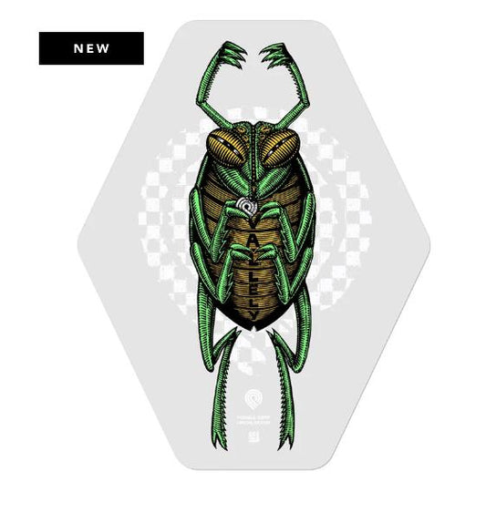 POWELL PERALTA SKATEBOARD OG STICKER VALLELY LARGE 5" cockroach