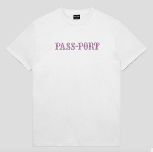 Pass Port Glint Tee White Pass Port Passport