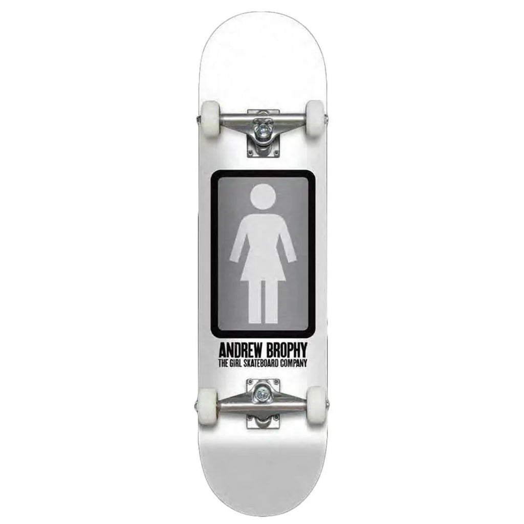 Girl Andrew Brophy Complete Skateboard 7 875 Black White Deck
