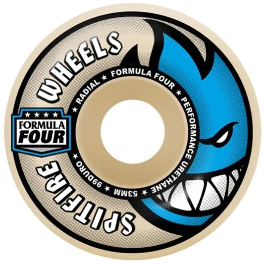 Spitfire Wheels Formula Four Radial 53mm 99d F4