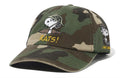 Butter Goods Music Snapback Rats Peanuts 6 Panel Cap Buttergoods Hat Camo