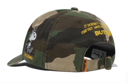 Butter Goods Music Snapback Rats Peanuts  6 Panel Cap Buttergoods Hat Camo