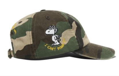 Butter Goods Music Snapback Rats Peanuts  6 Panel Cap Buttergoods Hat Camo