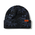 Butter Goods Canine Cuff Black Beanie Osfa Buttergoods
