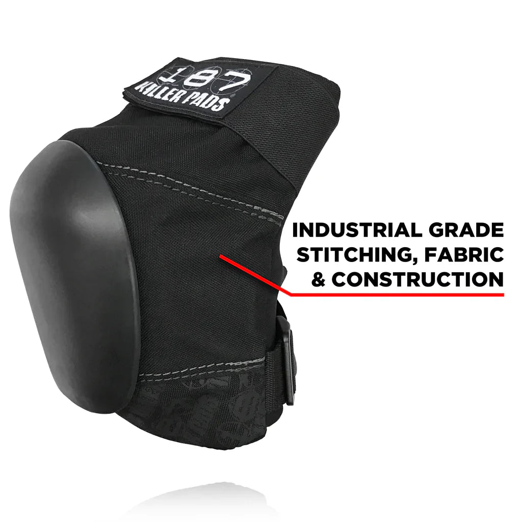 187 Killer Pads Pro Knee Pads Black