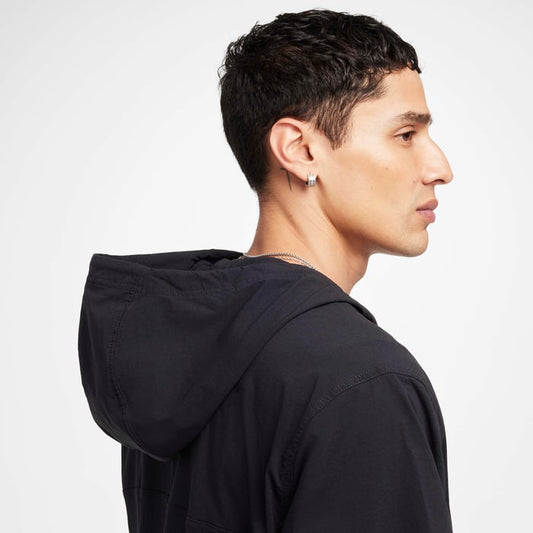 Nike Sb Jacket Anorak Skate Black White Mid Zip Jacket