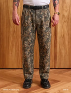 Mr Simple Brooklyn Pleated Camo Pant