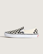 Vans Skate Slip-On Checkerboard Sneakers Black Off White