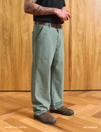 Mr Simple Fatigue Utility pant adjustable waist Teal