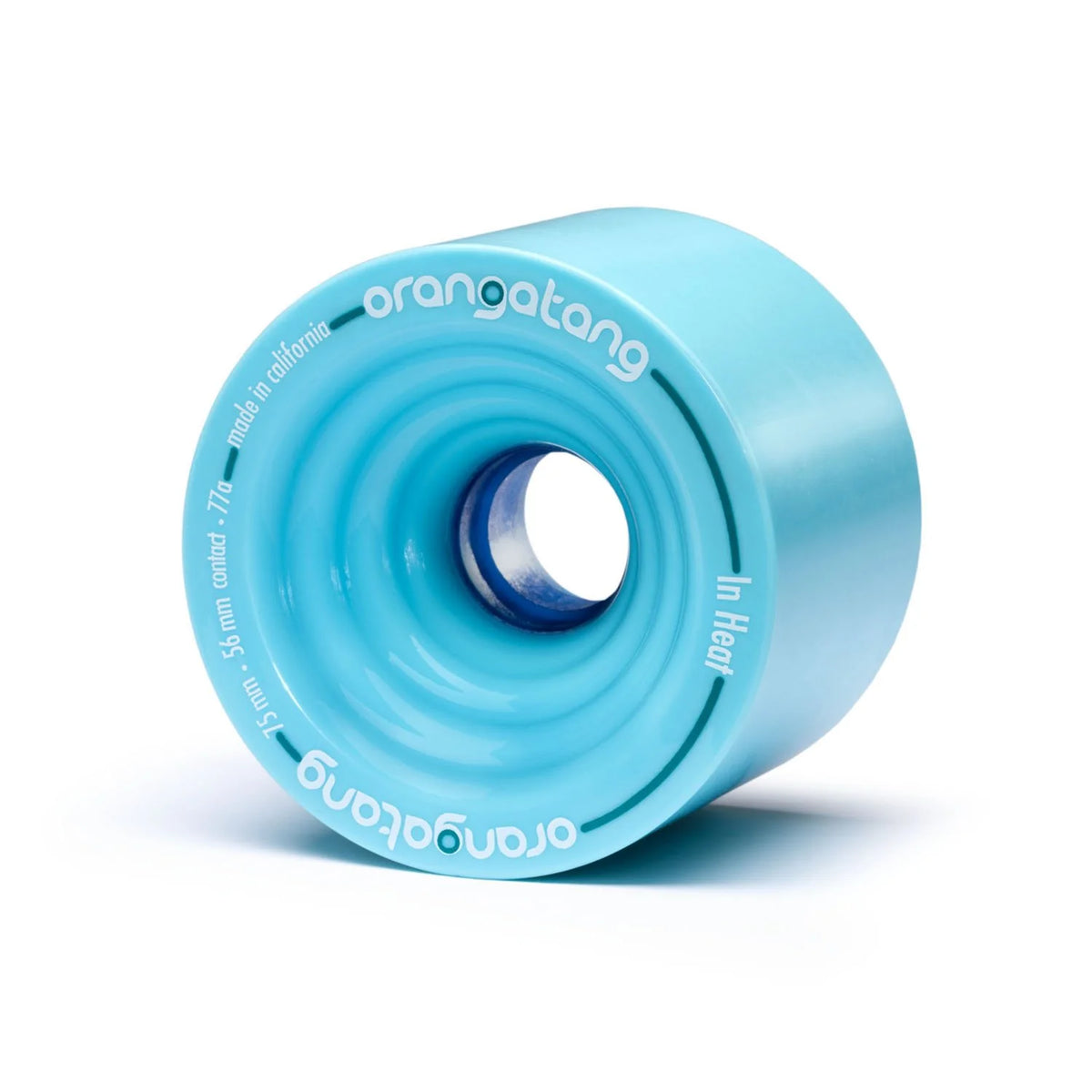 Orangatang Wheels In Heat 75MM BLUE 77A