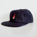 Amnesia Cap Og Logo Black Snapback Skateboard Magazine Hat