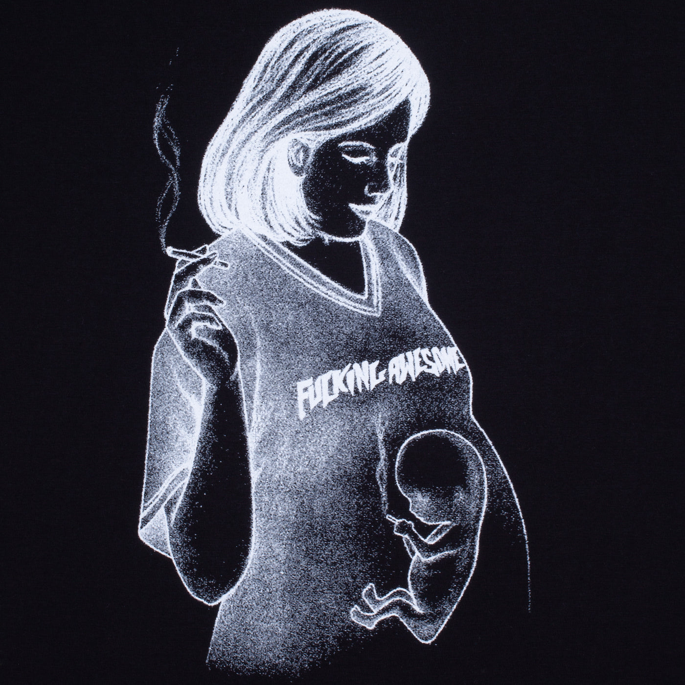 Fucking Awesome Tee Incubate Black Fa Skateboard T Shirt