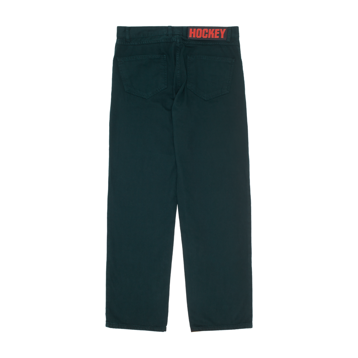 Hockey Jeans Double Knee Dark Green Skateboard Pants