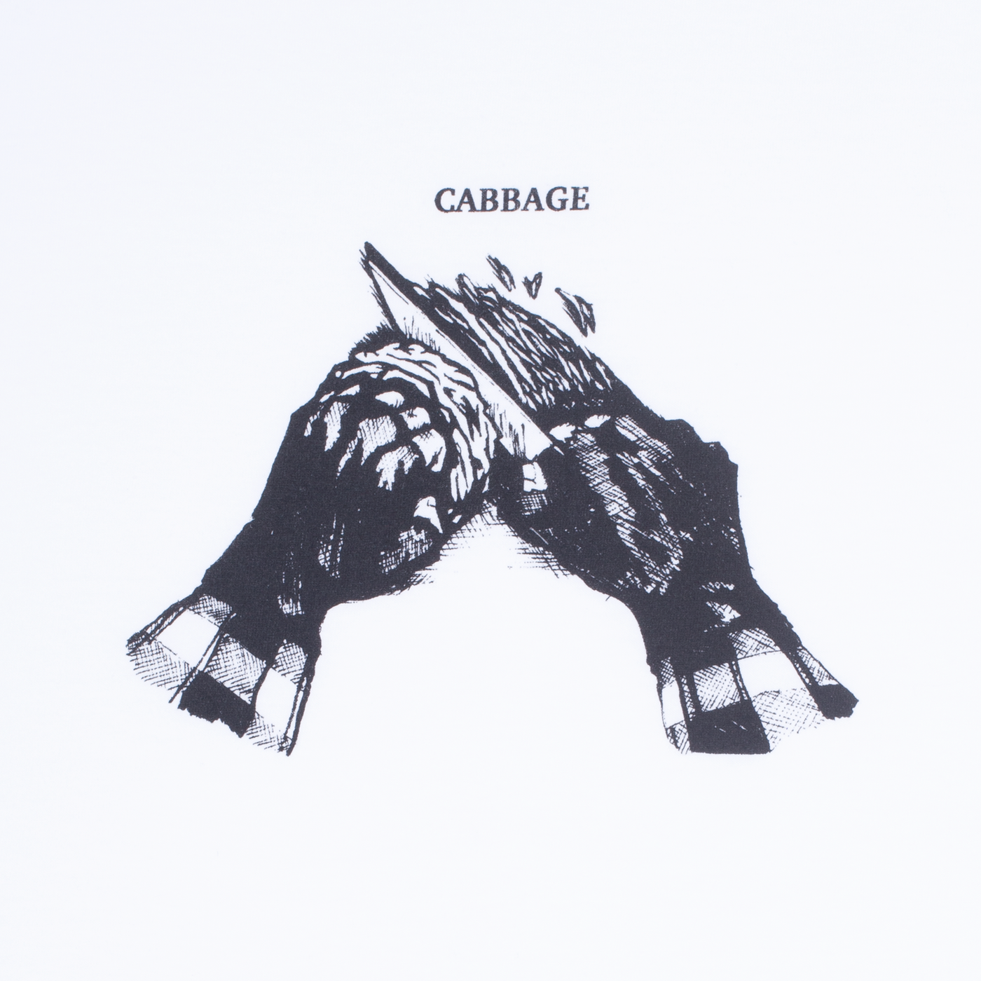 Hockey Tee Cabbage White Skateboard T Shirt