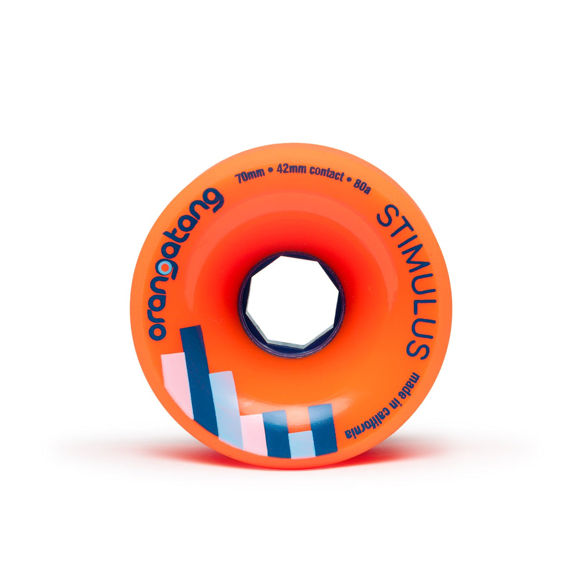 Orangatang Stimulus Wheels 70mm 80a Orange