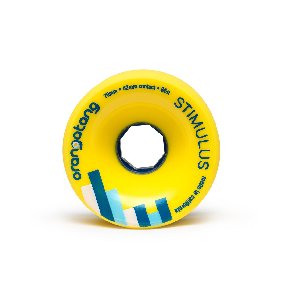 Orangatang Stimulus Wheels 70mm 86a Yellow