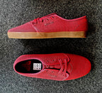 Fallen Shoes Daze Washed Red Gum Vegan Us Size Skateboard Sneakers