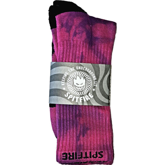 Spitfire Socks Bighead Purple Haze SIZE OSFM Skateboard Sox