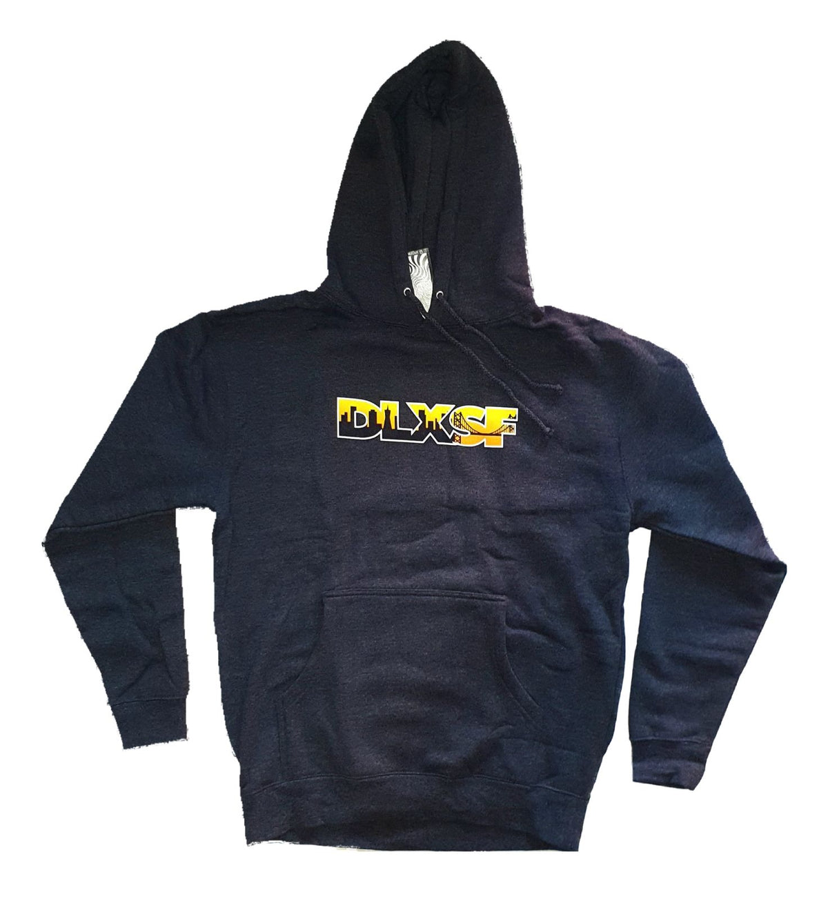 Spitfire Hood Dlxsf Charcoal Deluxe San Francisco Skateboard Hoodie