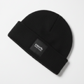Kingpin Skate Supply Beanie Sleek Black Label Black Skateboard Hat