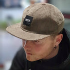 Kingpin Skate Supply Cap Class Cord Walnut Strapback Skateboard Hat
