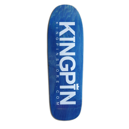 Kingpin Skate Supply Deck OG Logo Navy 9.8125" Sweatpants Shaped