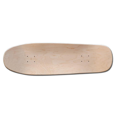 Kingpin Skate Supply Deck OG Logo Natural Veneer Sweatpants Shape 9.8125"
