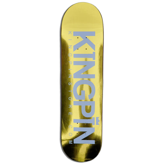 Kingpin Skate Supply Deck OG Logo Gold Member Edition