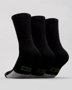 Globe Socks 3 Pack Low Impact Crew Black Size 7 11 Skateboard Sox