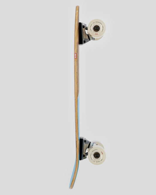 Globe Complete Skateboard Blazer Coconut Sky Blue 26" Cruiser