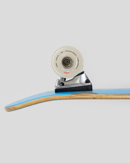 Globe Complete Skateboard Blazer Coconut Sky Blue 26" Cruiser