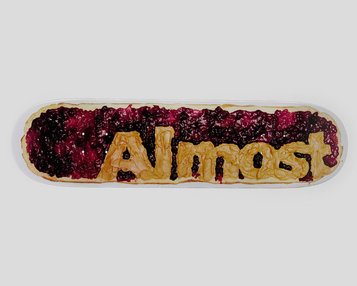 Almost Skateboard Deck Pb J Strawberry 8 125 R7