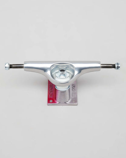 Tensor Skateboard Trucks Alum Stencil Mirror Raw Crimson Fade 5 25 Axles 8