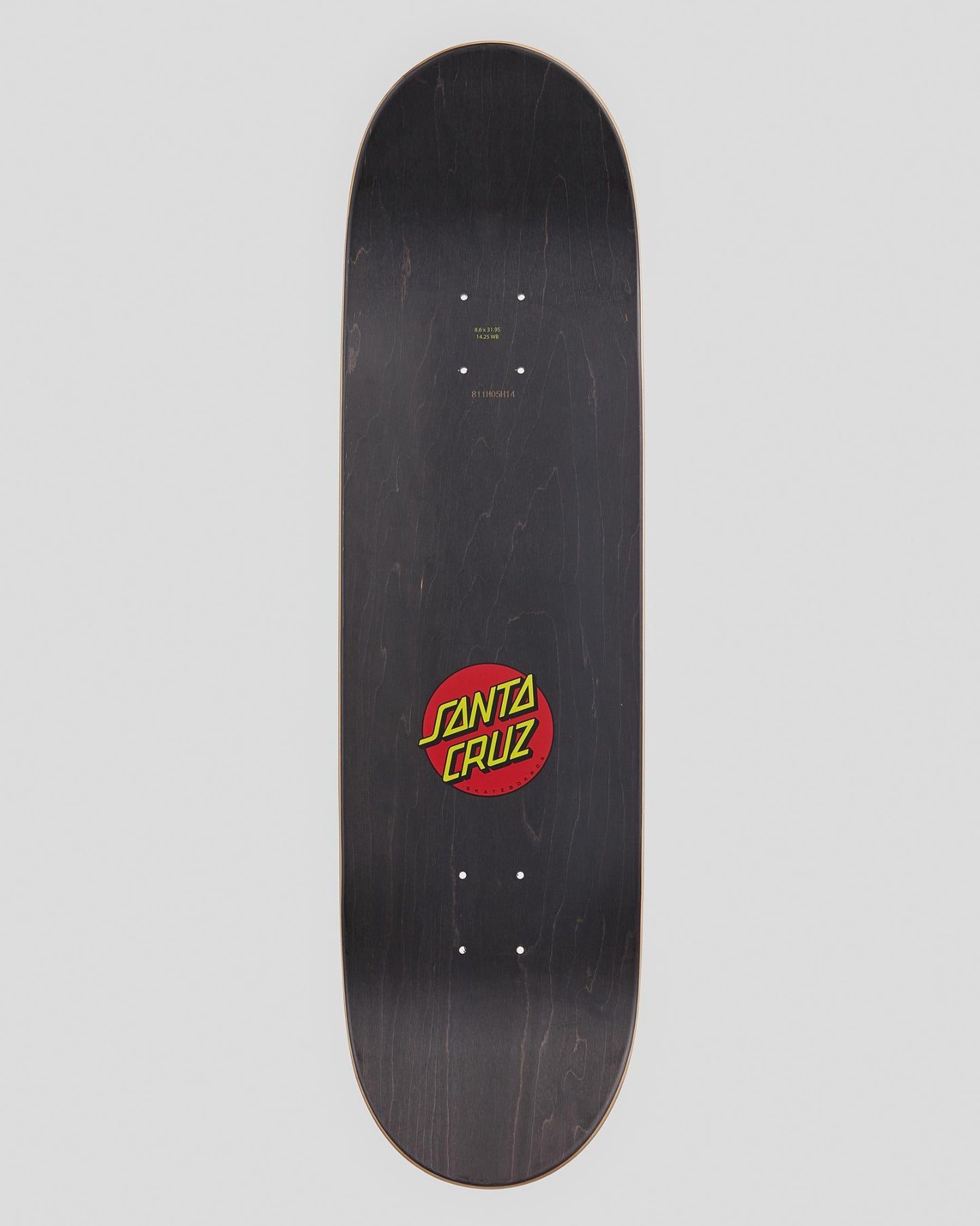 Santa Cruz Skateboard Deck Screaming Hand 8.8" Green