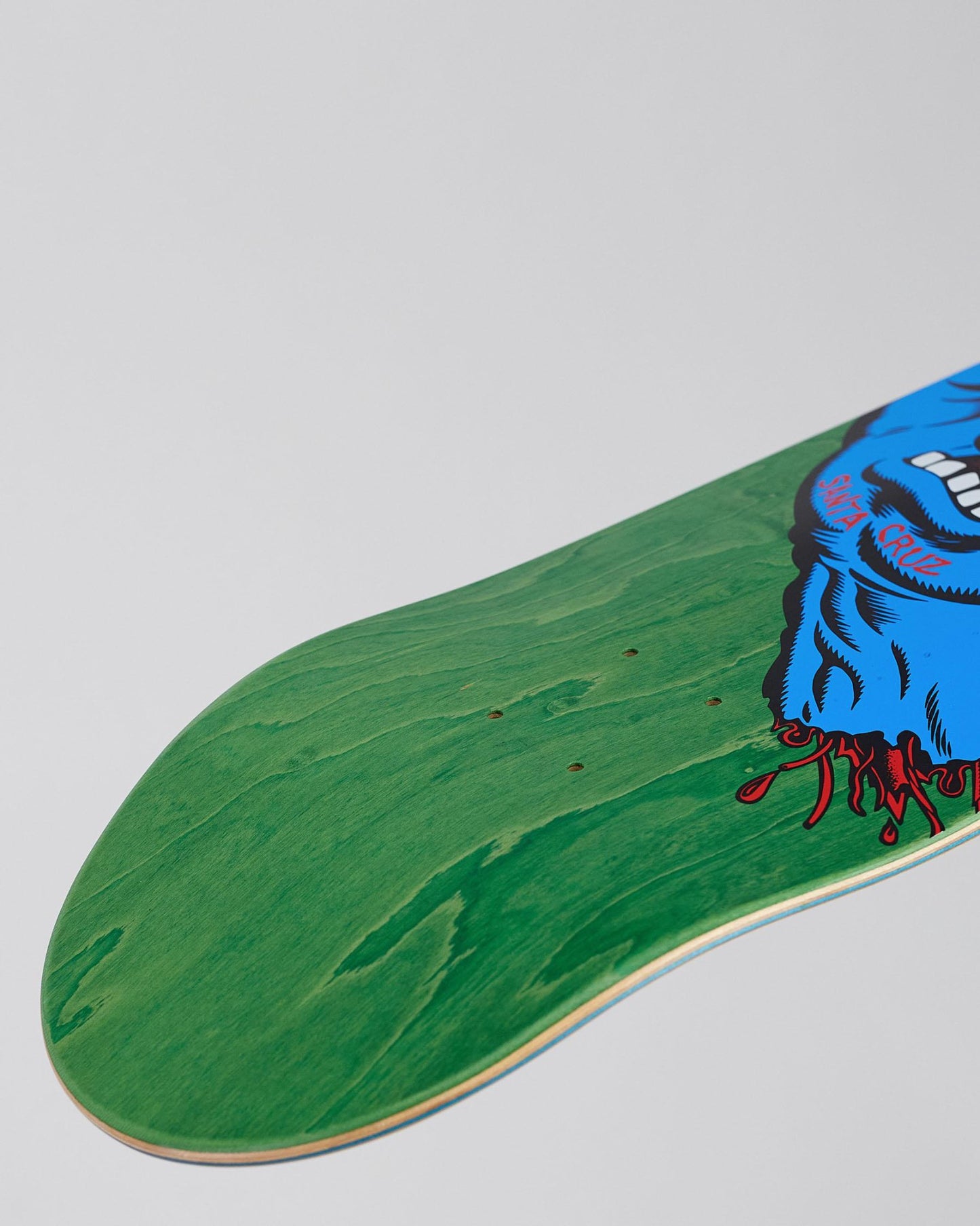Santa Cruz Skateboard Deck Screaming Hand 8.8" Green