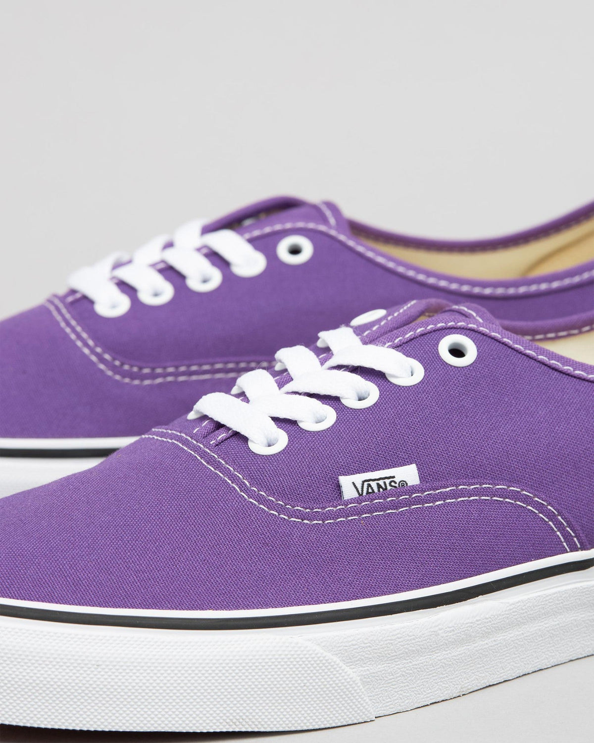 Vans Shoes Authentic Purple Iris True White
