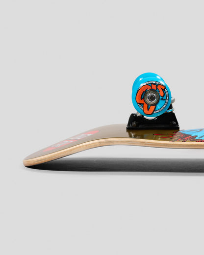 Santa Cruz Skateboard Complete Screaming Hand Large 8.25" Gold