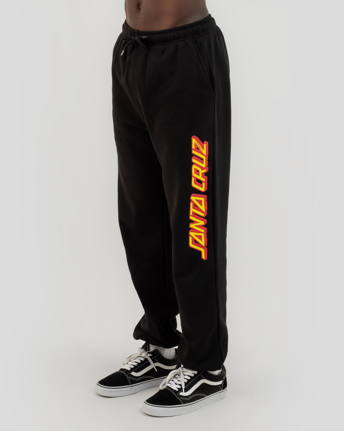 Santa Cruz Classic Strip Track Pants Black