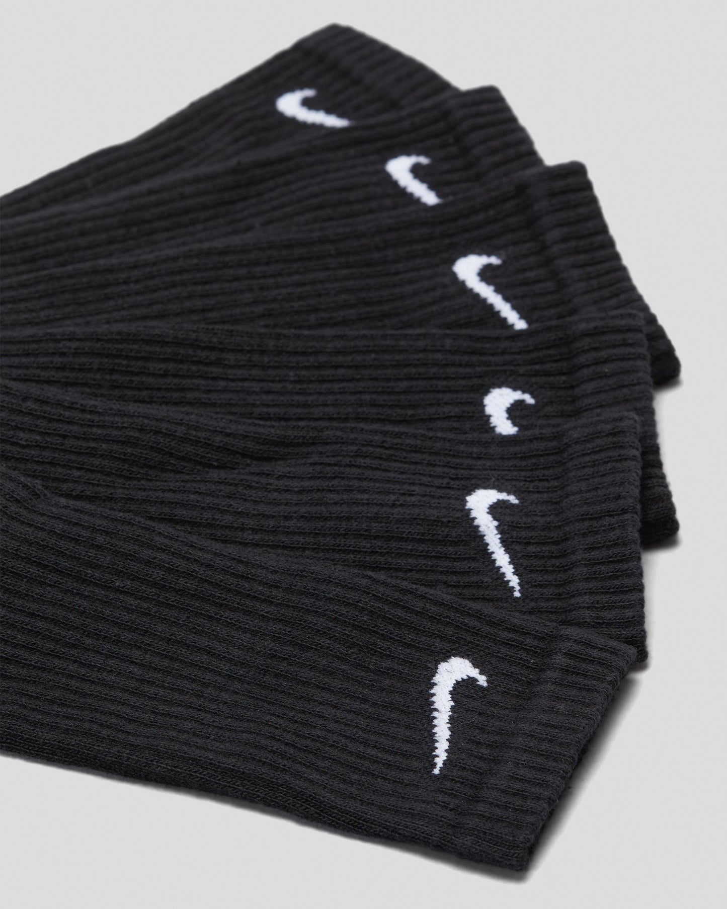 Nike SB Everyday Cushioned Crew Socks 3-Pack Black XL