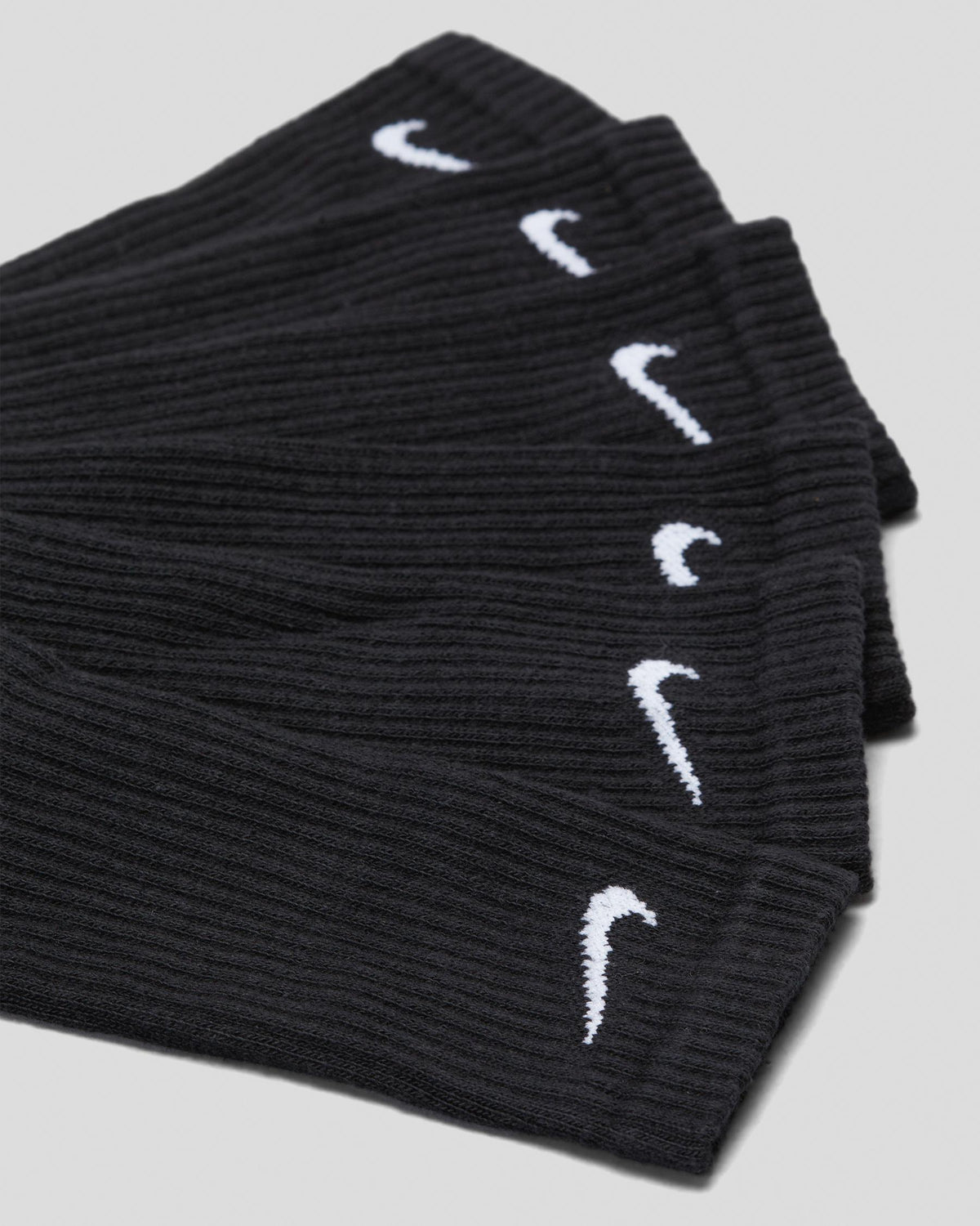 Nike SB Everyday Cushioned Crew Socks 3 Pack - Black