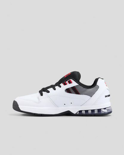 DC Shoes Versatile White Black Red US SIZE Skate Sneakers