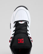 Dc Shoes Versatile White Black Red Us Size Skate Sneakers